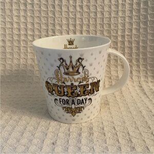 Harrods Queen For A Day Fine Bone China Mug Made In England